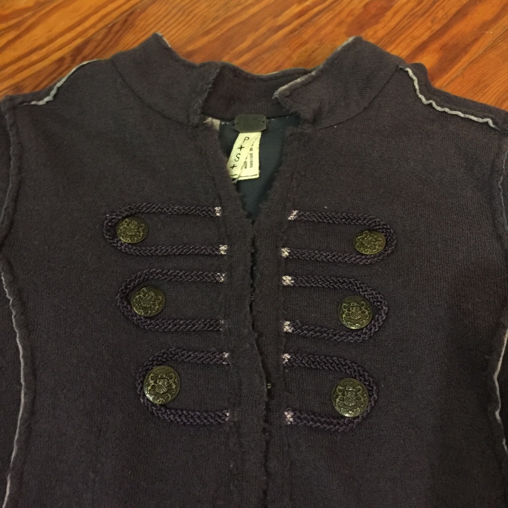 Free People Military style Sweater Jacket - Picture 2 of 6