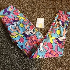 LuLaRoe Unicorn Birthday Leggings