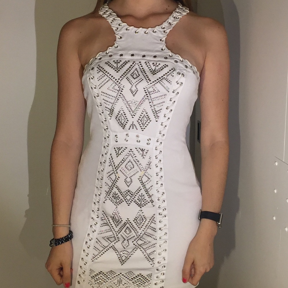 White Bebe Dress