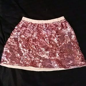 Crewcuts girls Sparkle sequin skirt