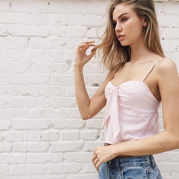 NWOT pale pink Sasha tank - Picture 4 of 5