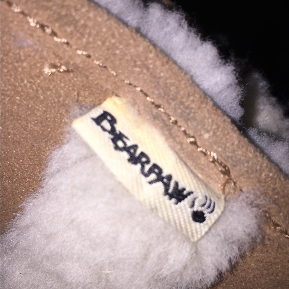 Bearpaw barley worn winter boots.