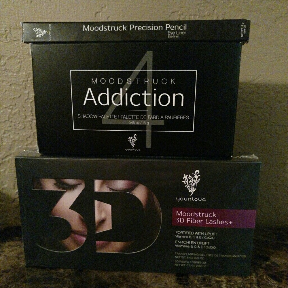 Younique Eye Bundle - Eyeliner, Mascara, Palette