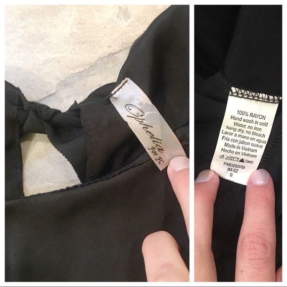 OPHELIA Black Mini Dress - Picture 3 of 8