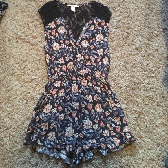 Forever 21 Dresses & Skirts - Floral Romper from Forever 21