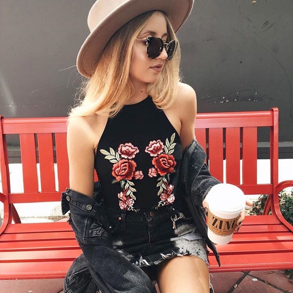 LF Rose Bodysuit - NWT