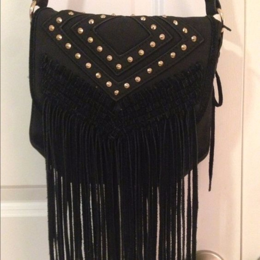 black crossbody bag~