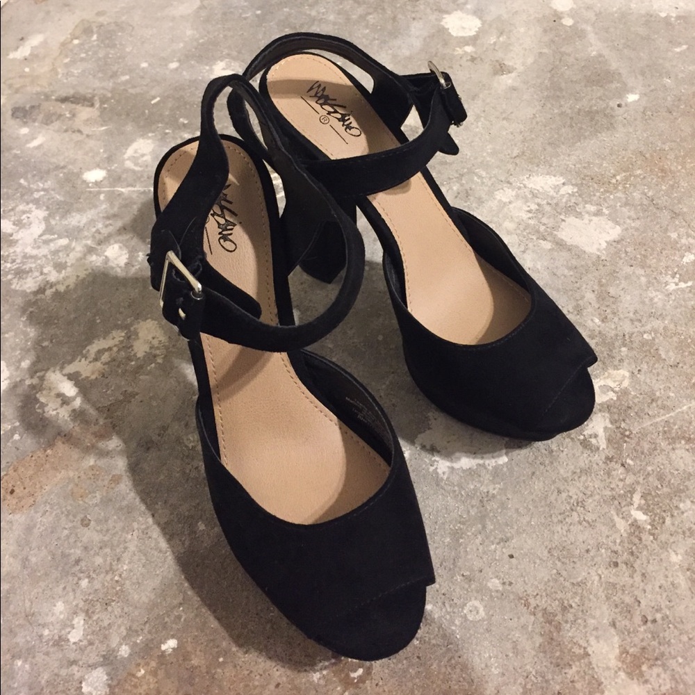 Mission Platform Heels