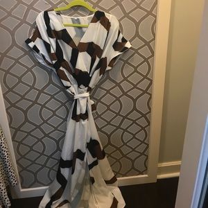 DVF wrap dress