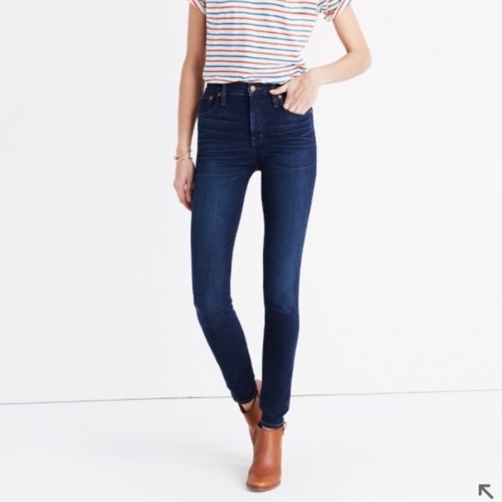 Madewell 10" High Riser Skinny Skinny Jean Size 28