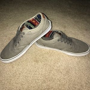 Gray VANS shoes Men's 9.5