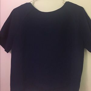 Navy blue shirt