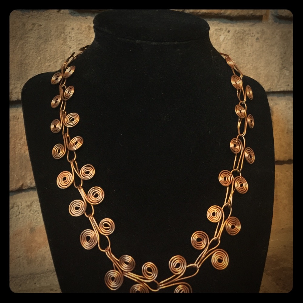 Copper necklace