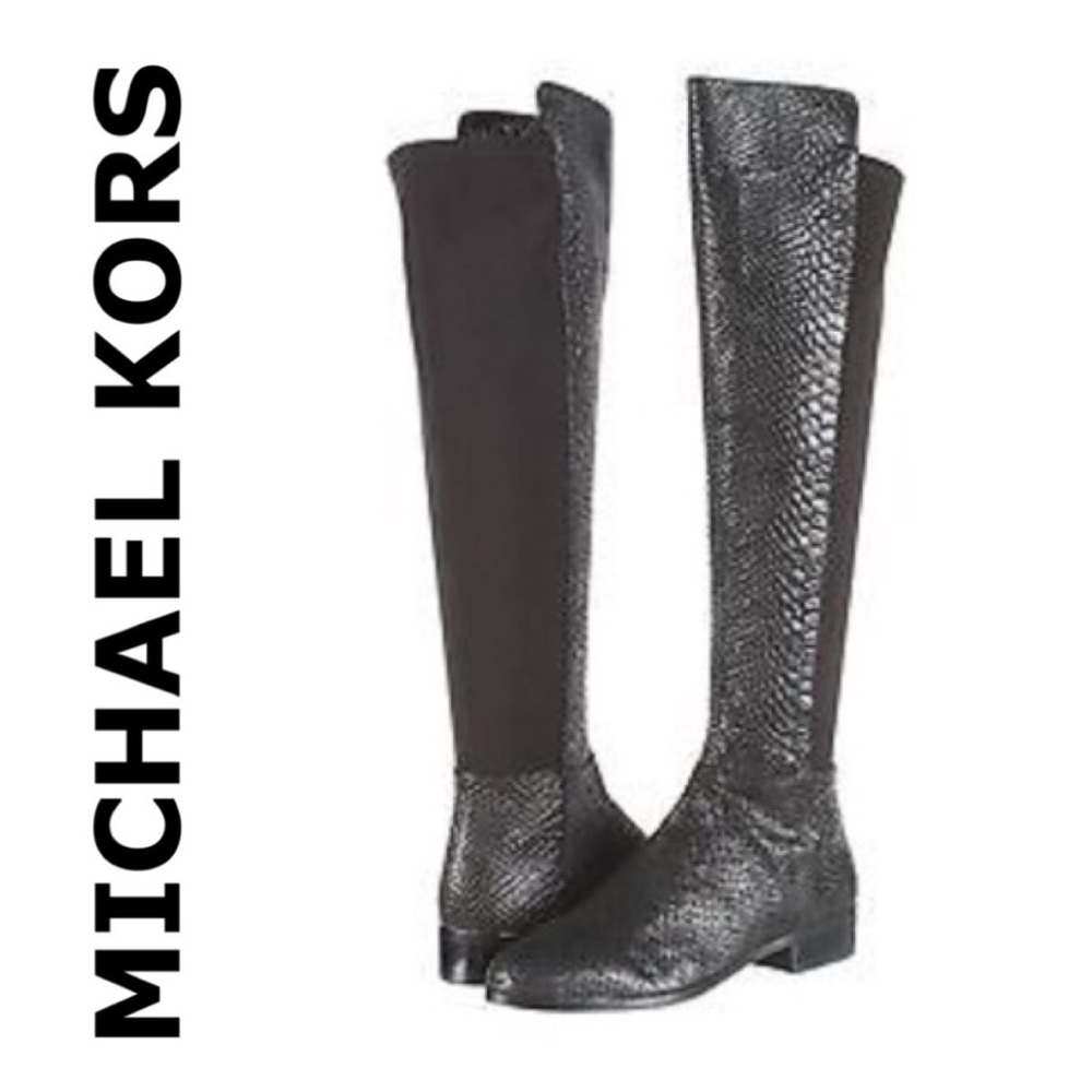 Michael Kors Bromley Iconic Exotic Python Boot - image 1
