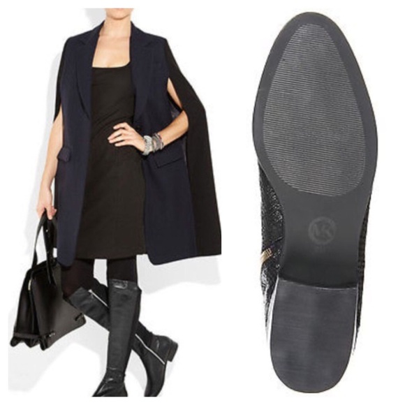 💸Michael Kors Bromley Iconic Exotic Python boot - Picture 3 of 8