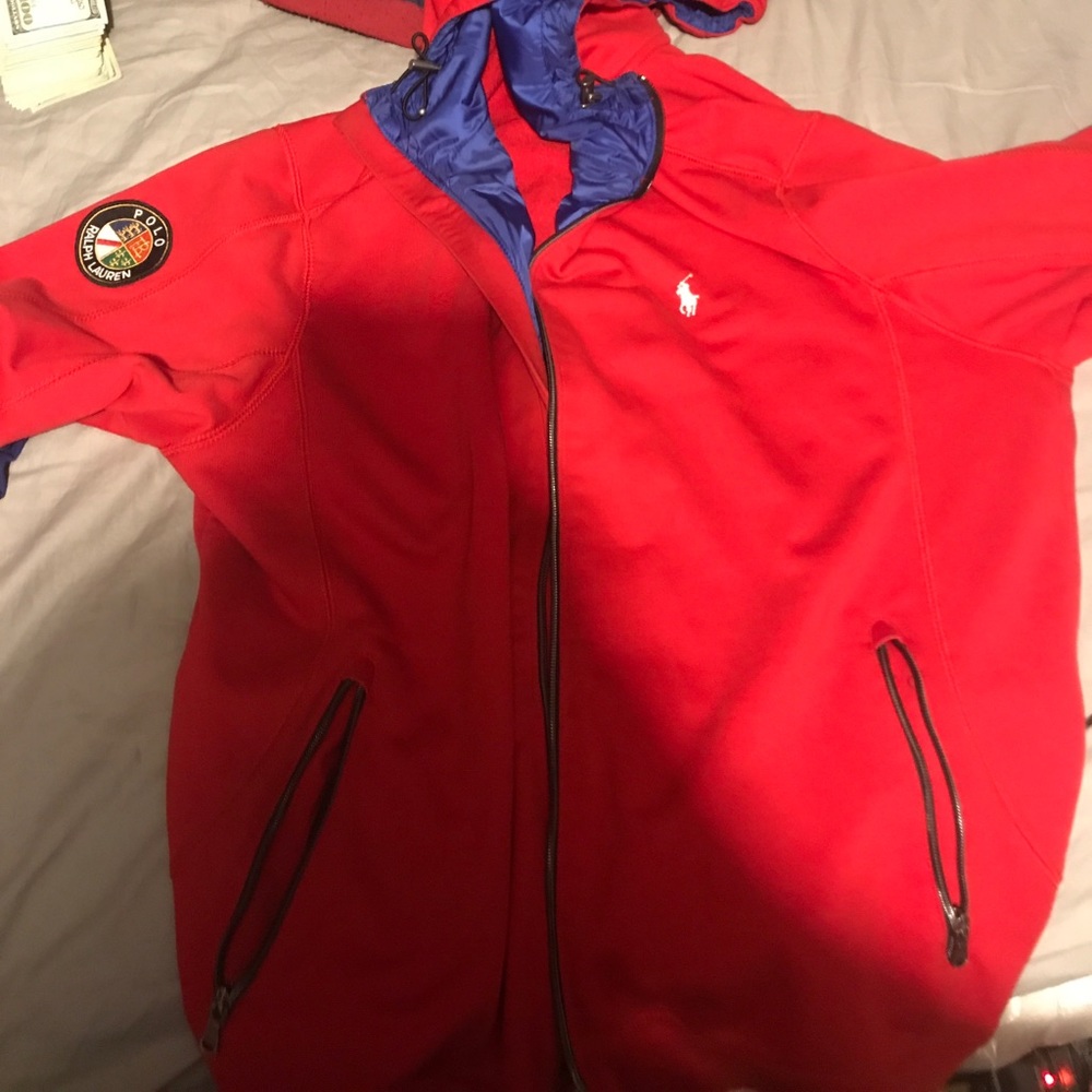 Rare ralph lauren cookie patch sweater