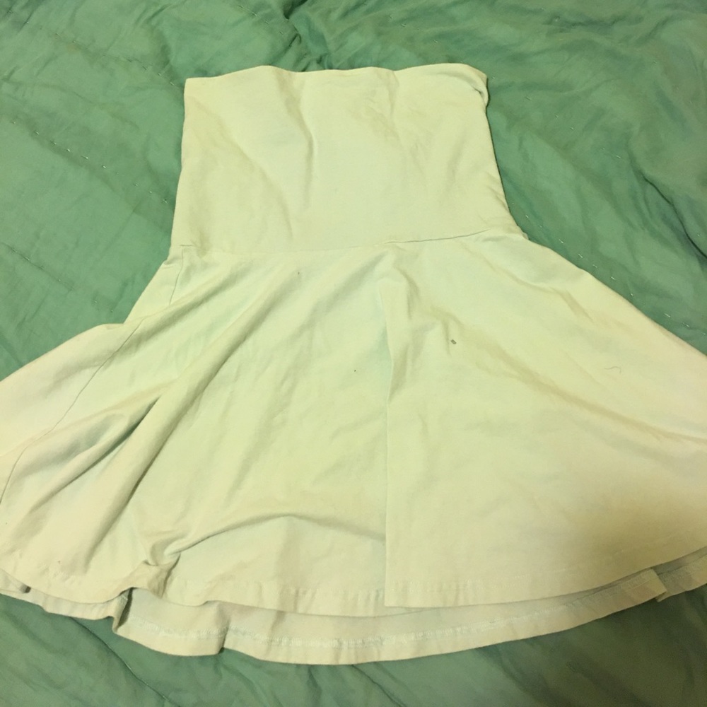 Teal American Apparel skater skirt