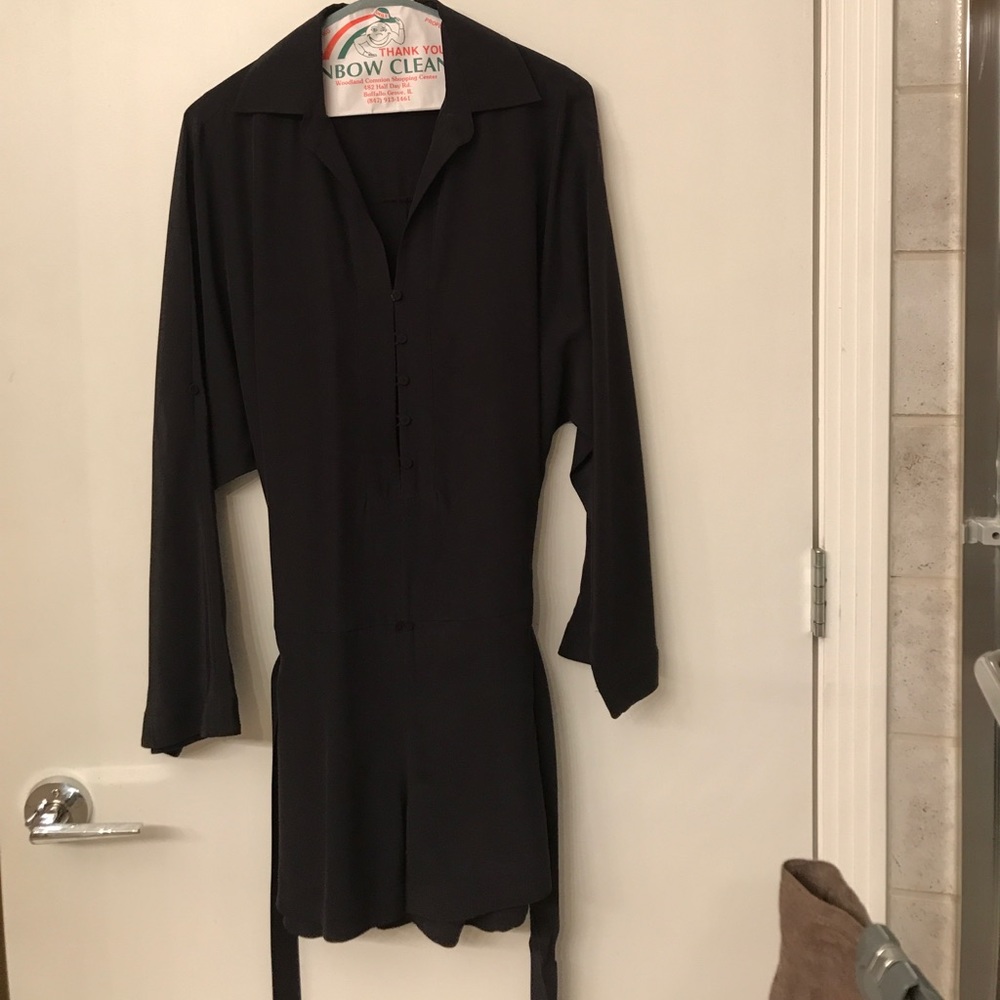 BCBG silk romper