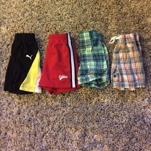 4 pairs of boys shorts