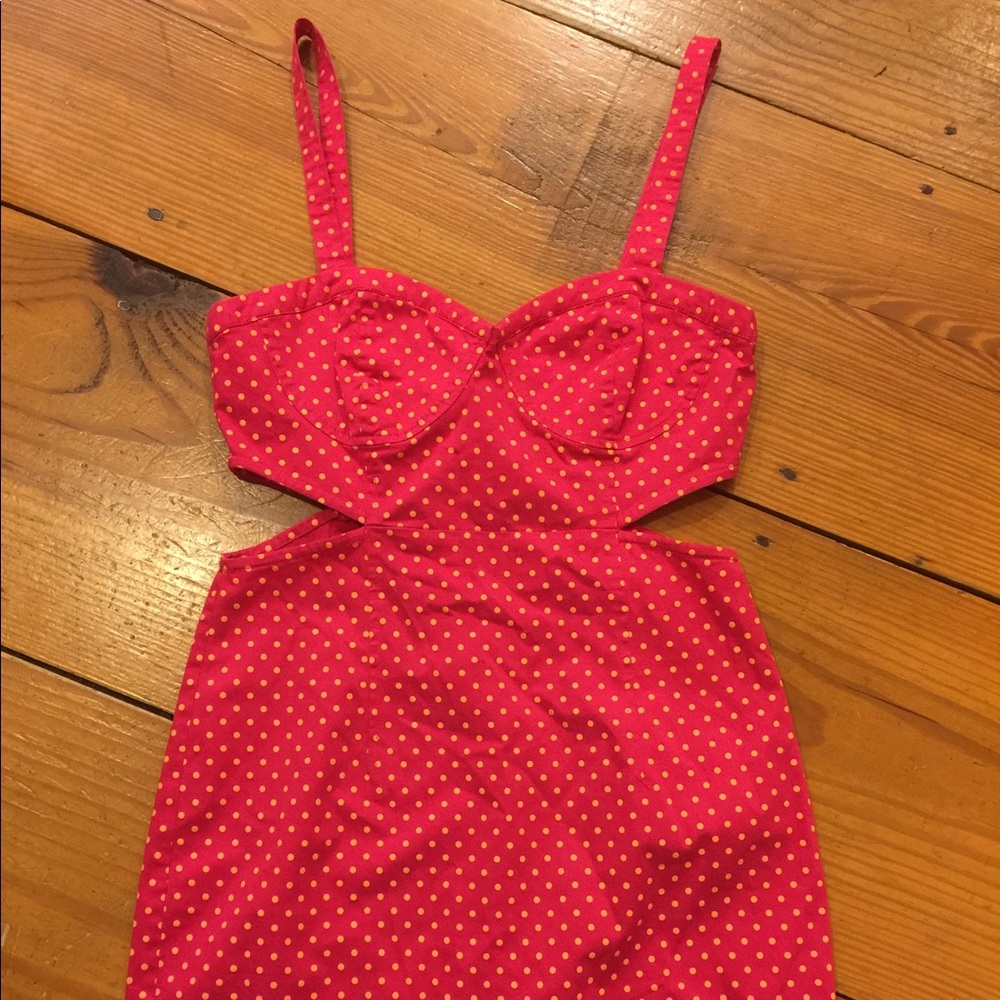Kimchi Blue Polka Dot Dress