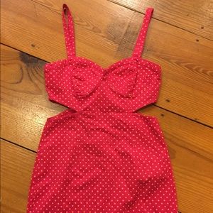 Kimchi Blue Polka Dot Dress