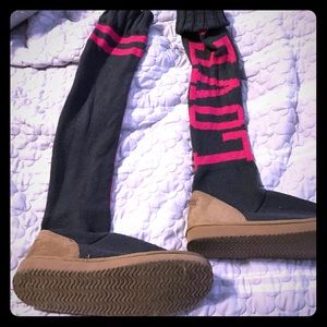 Victoria's Secret house slippers (boots)