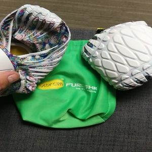Furoshiki wrapping shoes