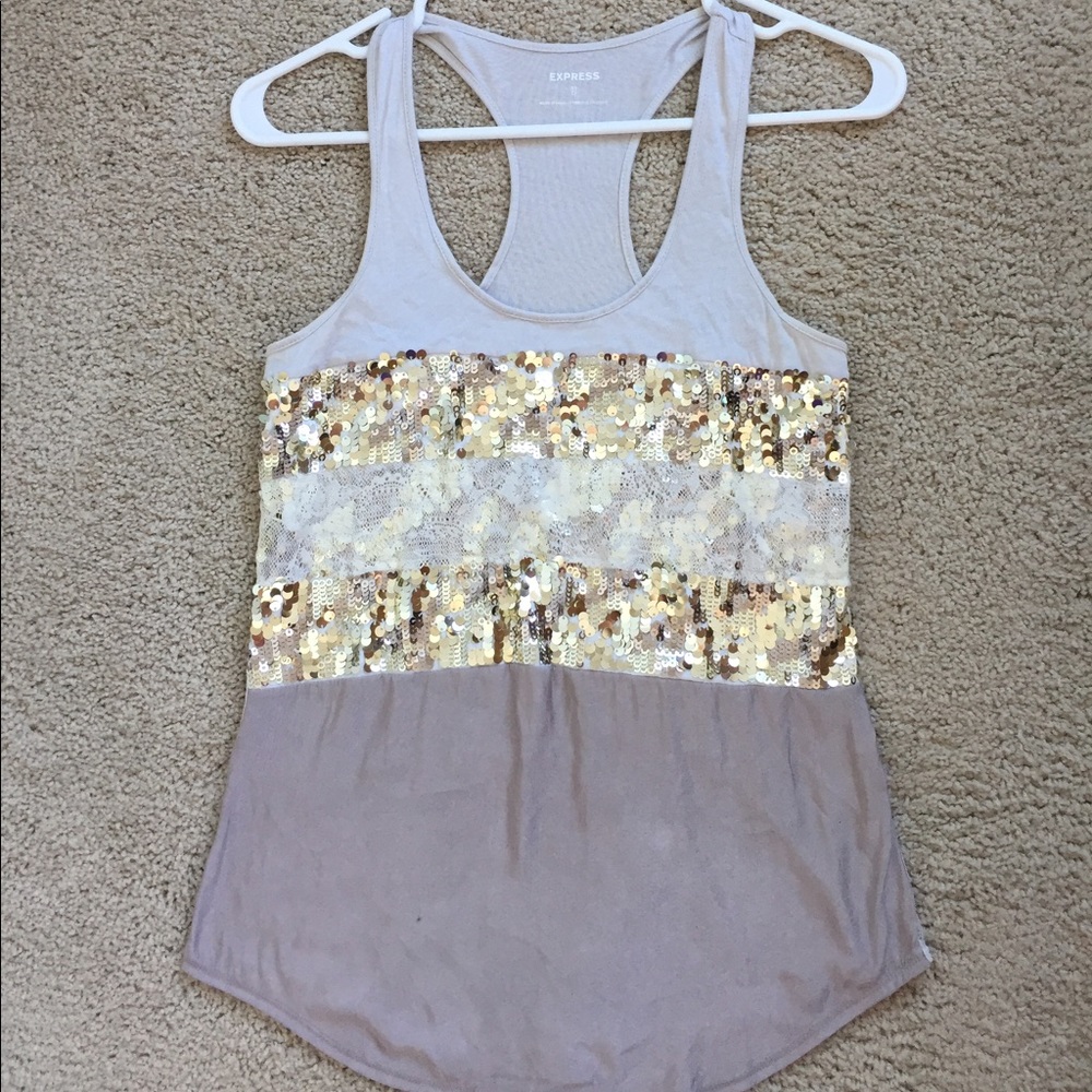 Express Embellished Tank