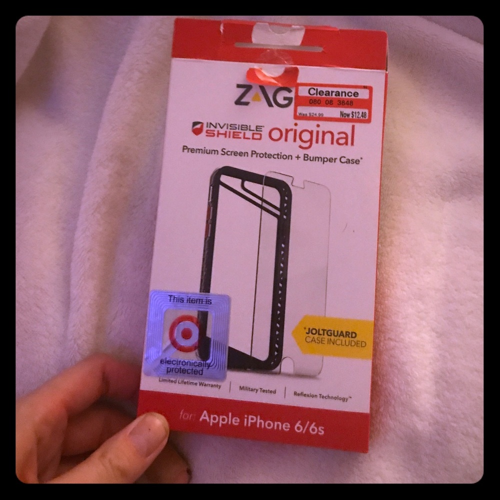 Missing screen protector but otherwise brand new