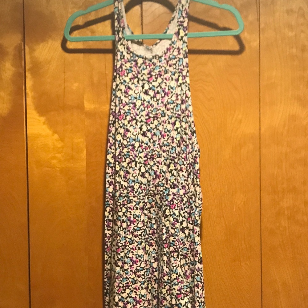 Floral print sun dress