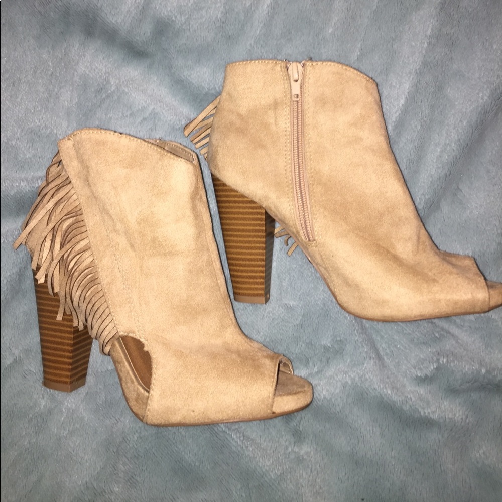 Rue 21 // Fringe Ankle Booties