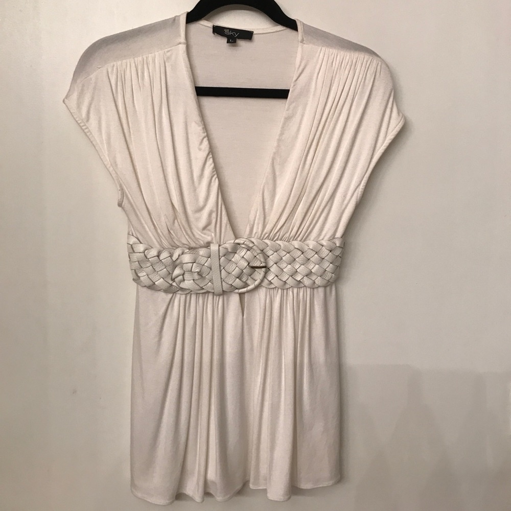 SKY top with belt