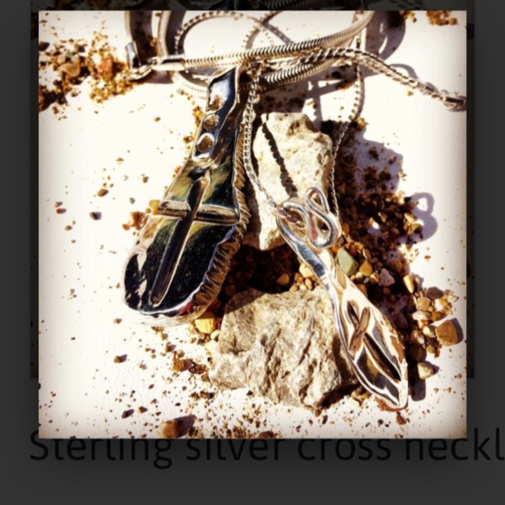 Designed by Thaddeus: "Men's Cross Necklace"