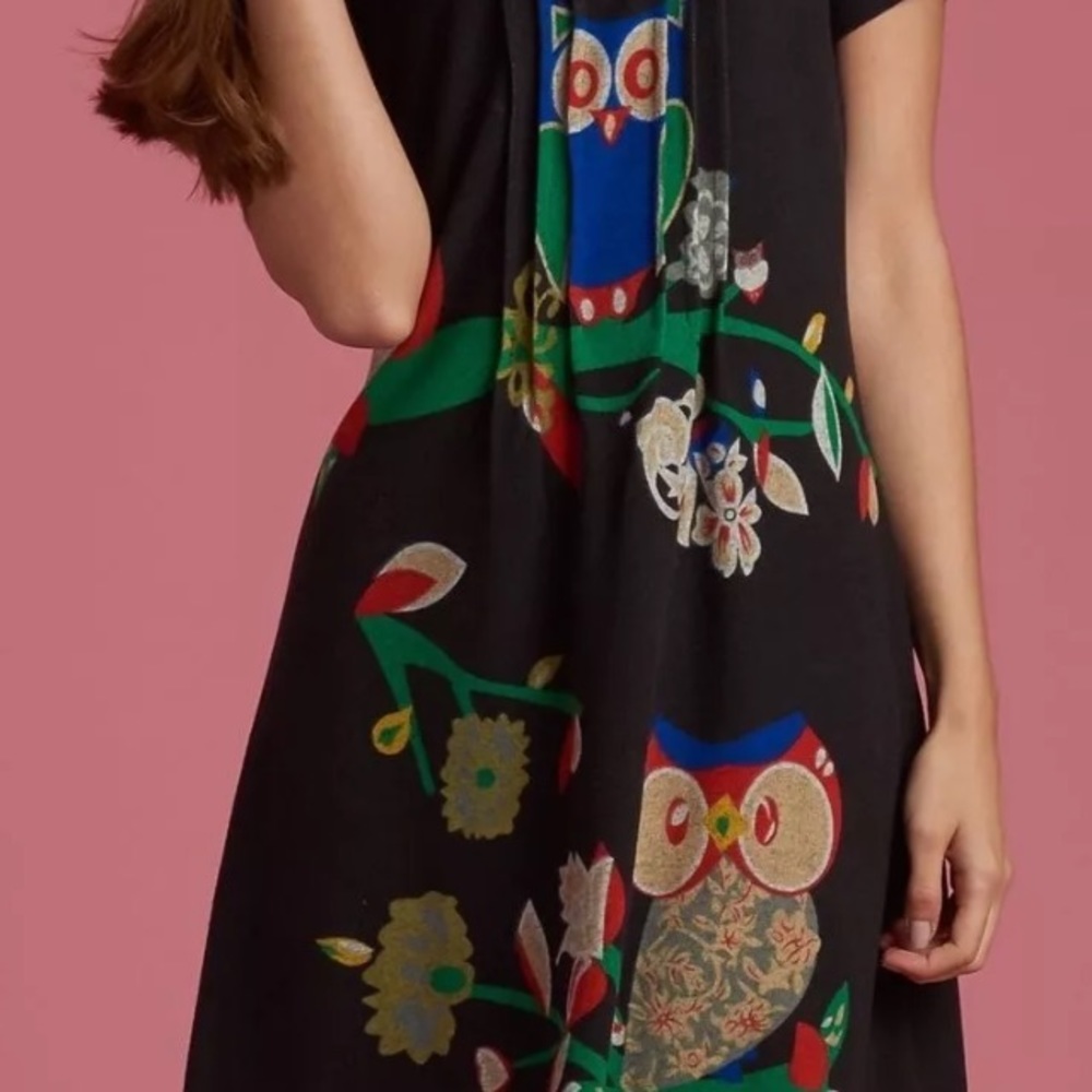 NWT black dress with owls. SOOOO cute!!