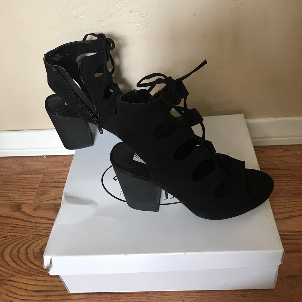 Steve Madden lace up heels