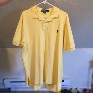 Light Yellow Ralph Lauren Polo Shirt