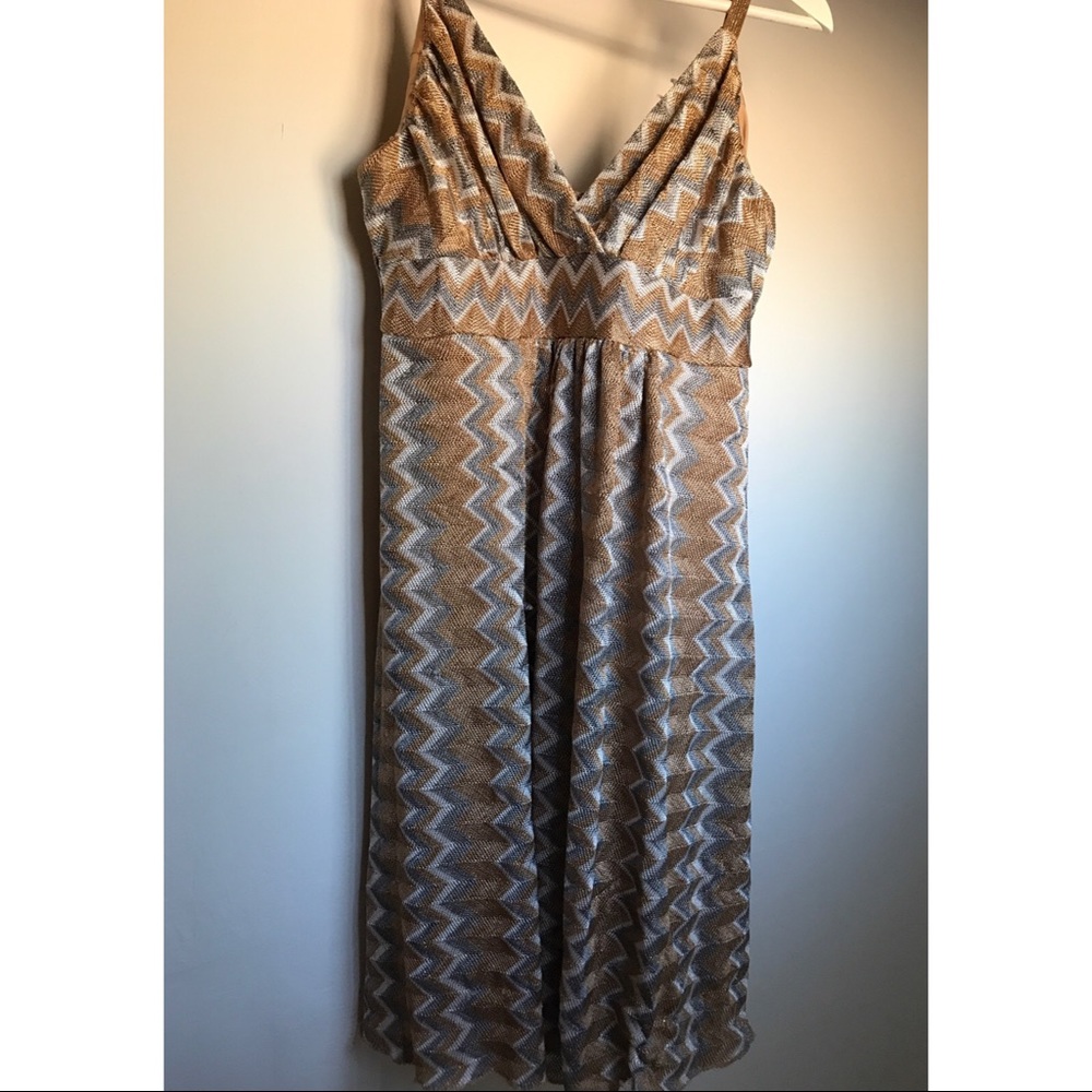 Gold & silver torrid dress size 0