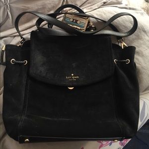 Suede Kate spade bag