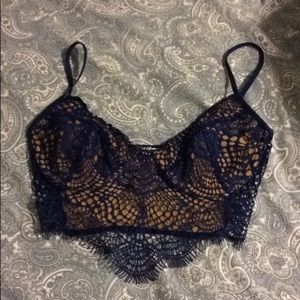 NWOT For Love & Lemons bat your lashes bralette