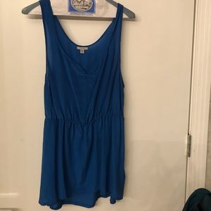 Royal blue tank top
