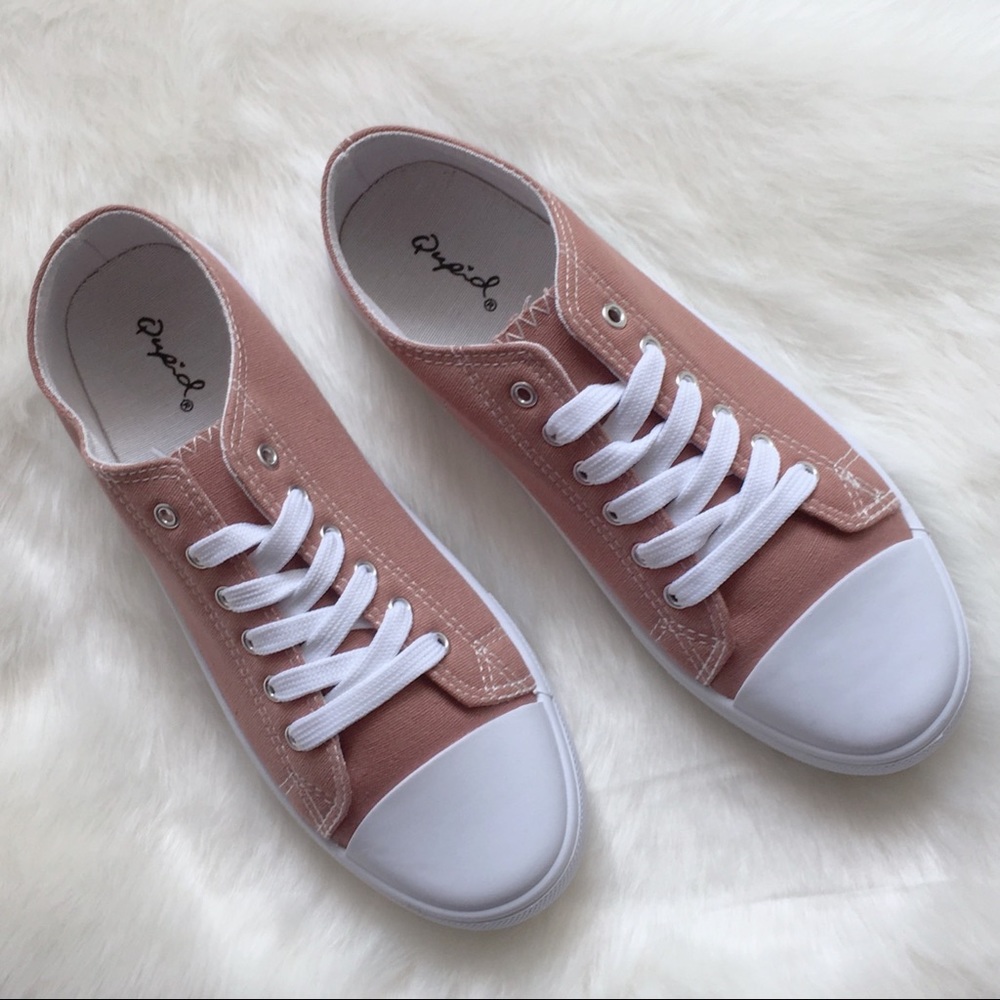 1 LEFT❗️Nadia Canvas Sneakers MAUVE - Picture 3 of 7