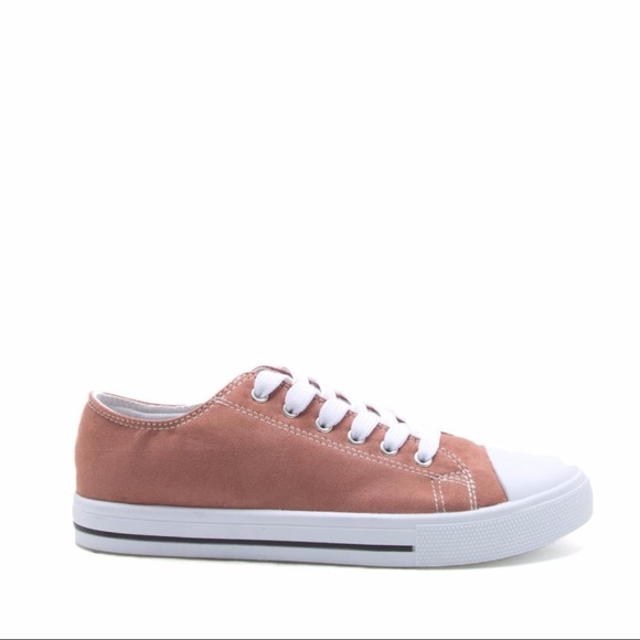1 LEFT❗️Nadia Canvas Sneakers MAUVE - Picture 6 of 7