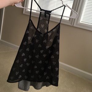 High low sheer shirt