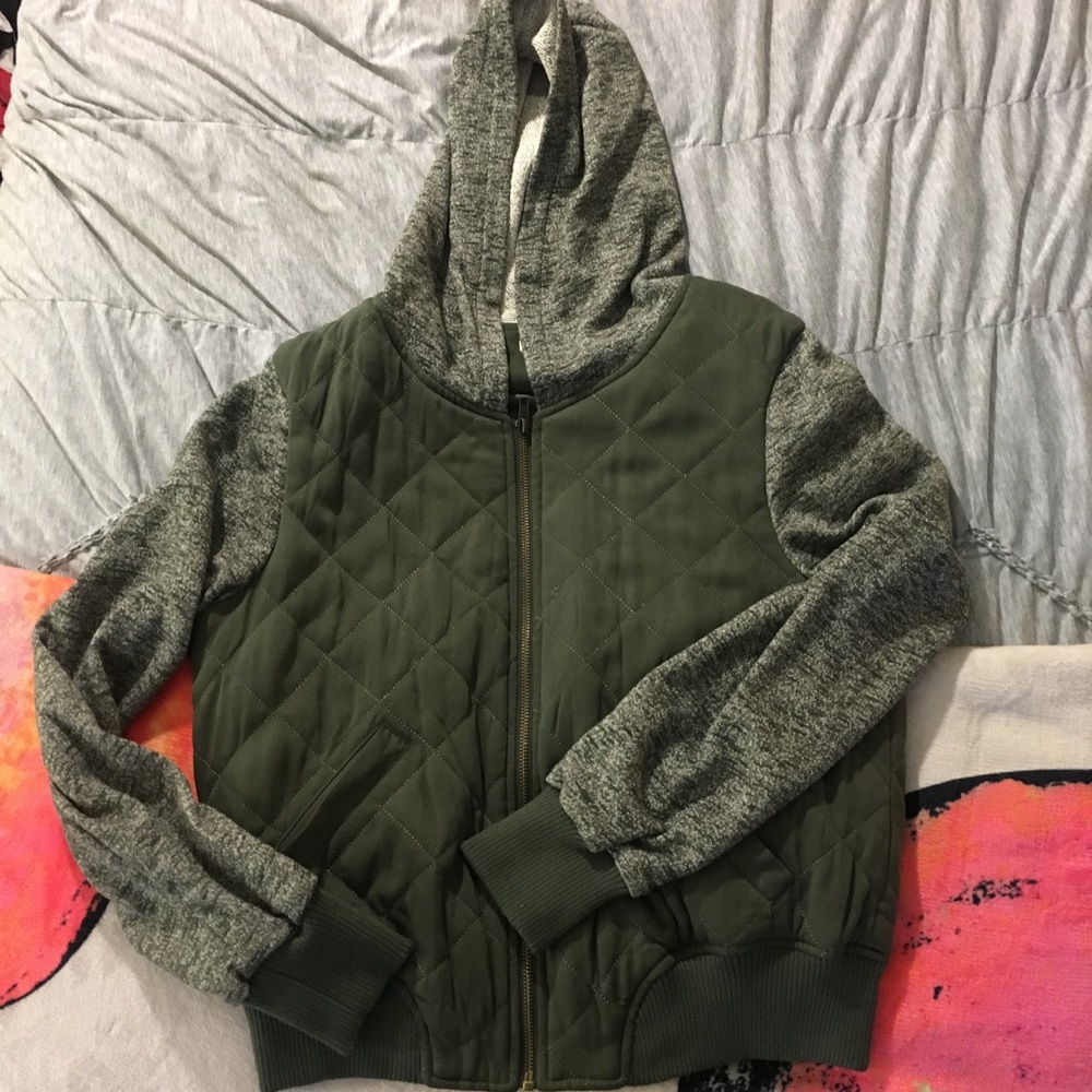 Army Green hoodie