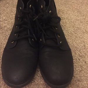 Black booties