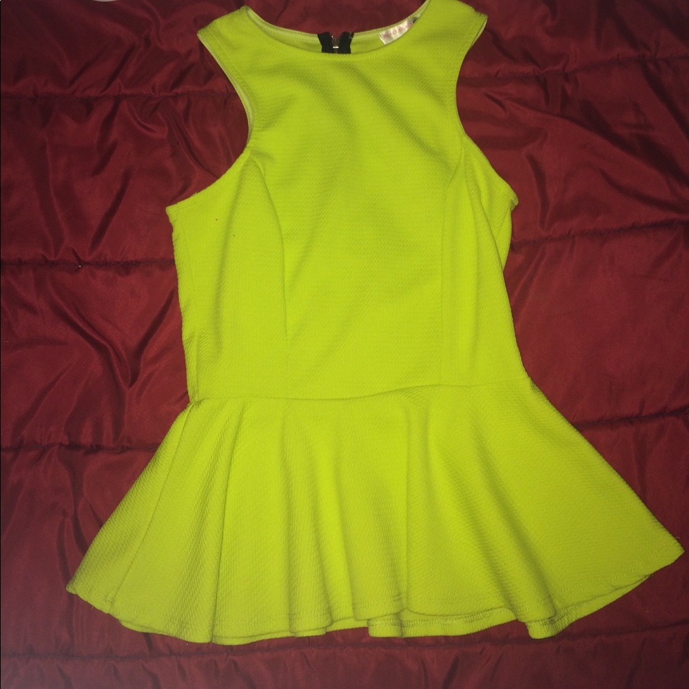 Women's yellow blouse