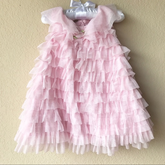 Pippa & Julie Other - Pink ruffle dress