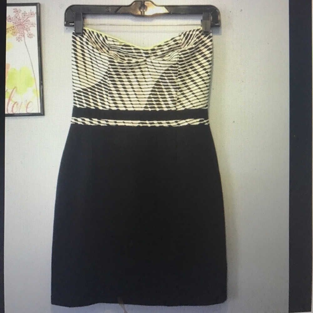 Silence + Noise strapless dress