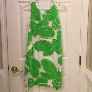 Size 4 green melon print Lilly Pulitzer dress