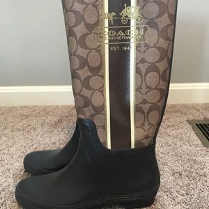 Coach Rainboots